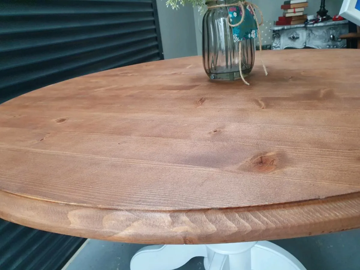 Strawbridge solid wood dining - Image 4