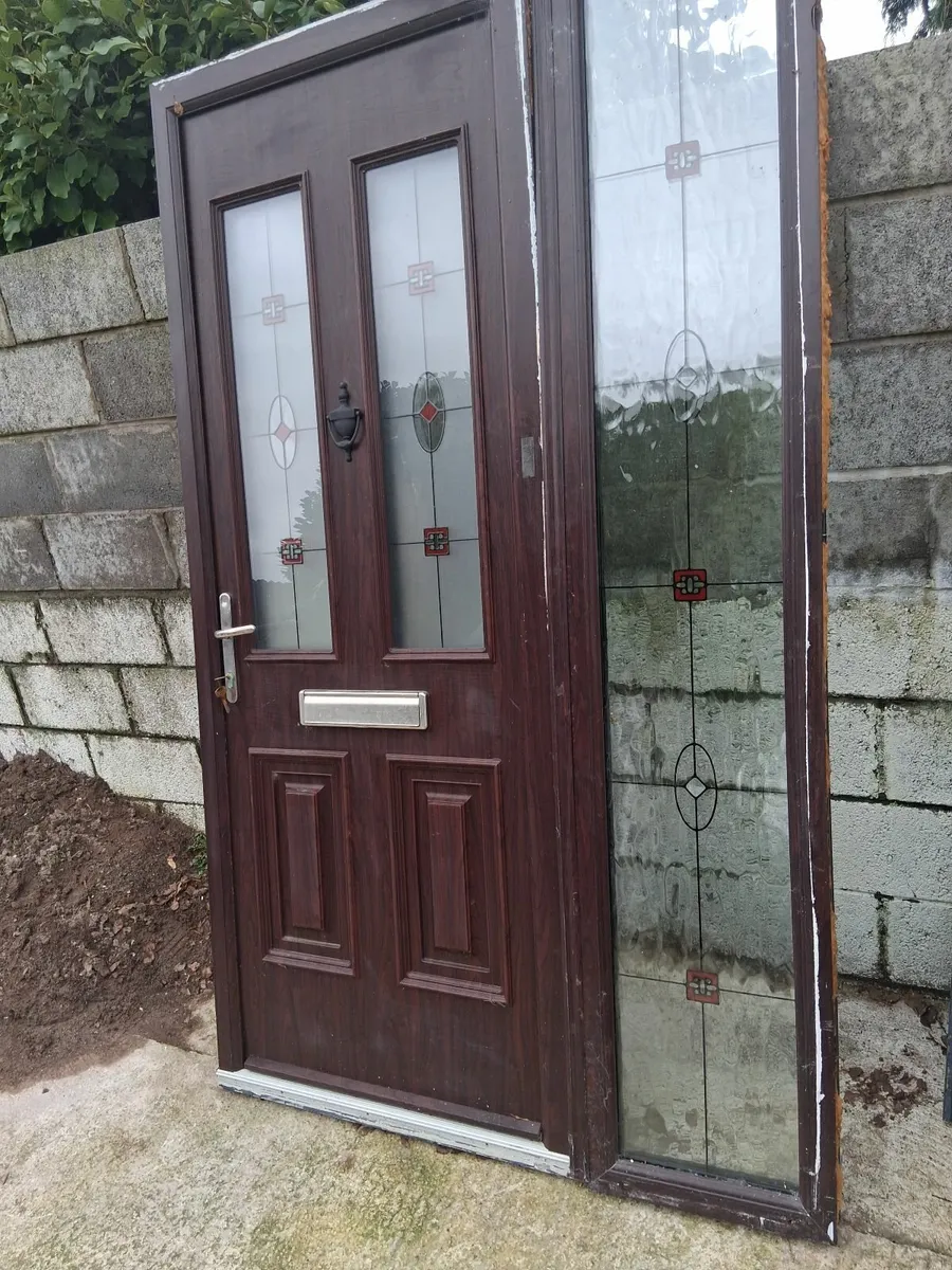 Pvc door and frame
