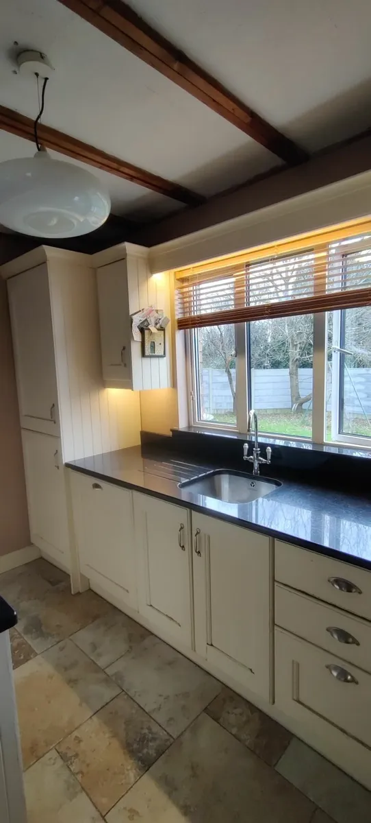 Kitchen units and solid granite worktop - Image 2