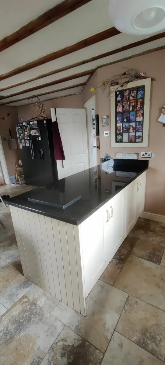 Kitchen units and solid granite worktop - Image 4