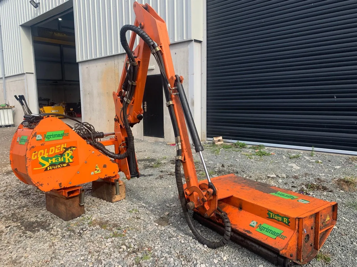 AGRIMASTER 480 RH HEDGER, 1 OWNER - Image 1