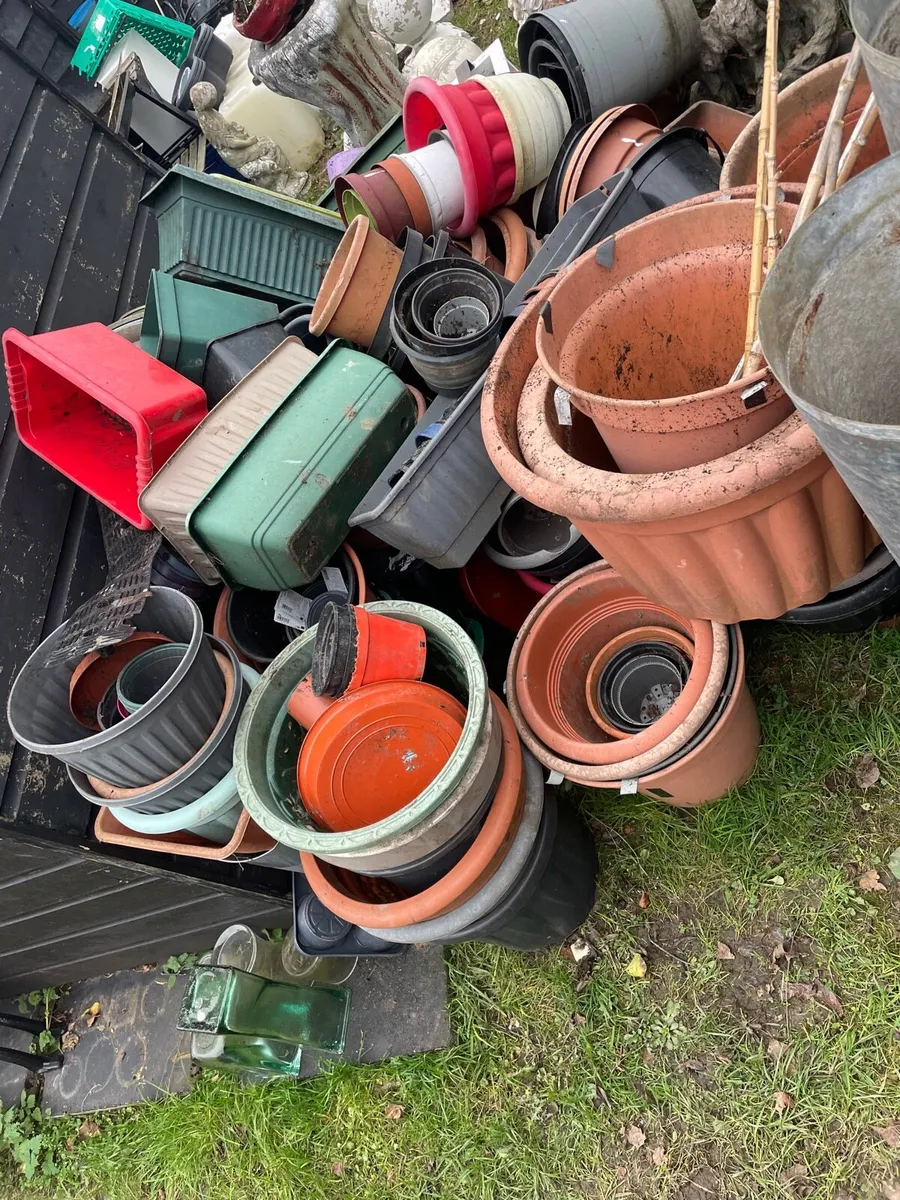 Plastic plant pot bundle €50 - Image 1