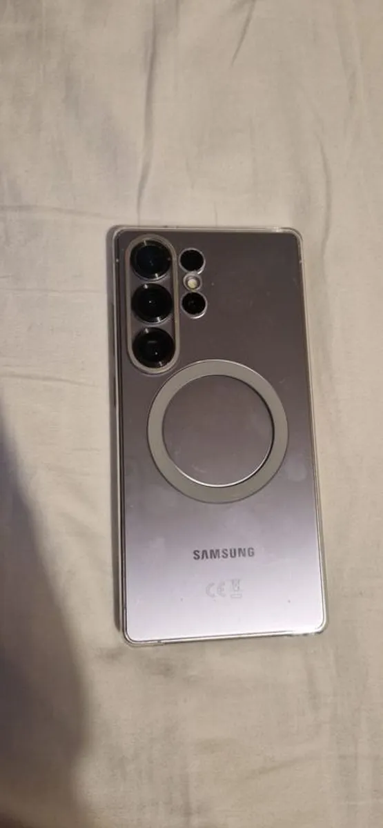 Samsung S25 Ultra 256gb Silver Blue Samsung Warranty Irish UK Model Offical Samsung Case. - Image 2