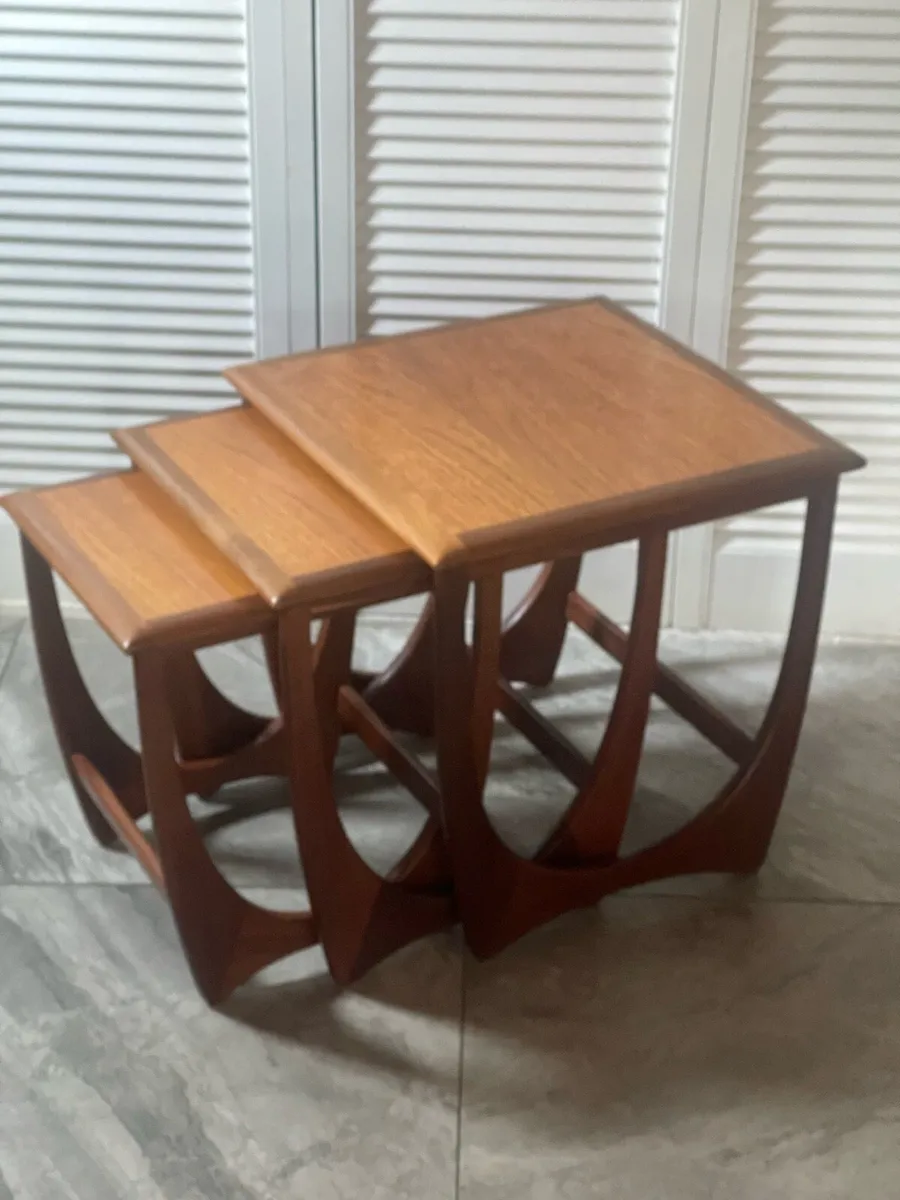 Mid century G Plan nesting tables - Image 1