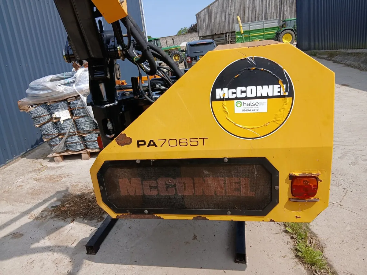 MCCONNEL PA7065T C/W TWIN CUT HEAD, 23' REACH - Image 4