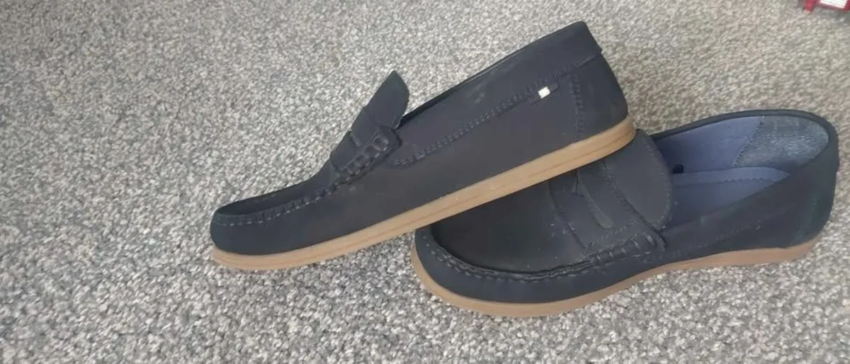 next loafers genuine leather boy size uk 2 - Image 2
