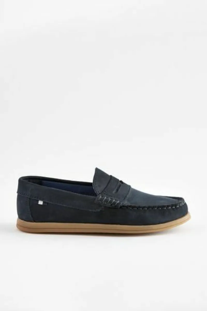 next loafers genuine leather boy size uk 2 - Image 3