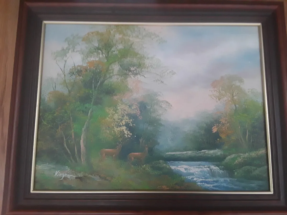 Lovely oil painting - Image 1