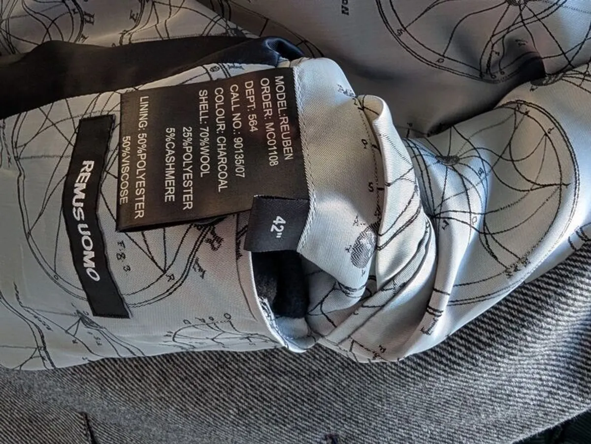 [Reduced] Remus Uomo Tailored Coat - Image 2