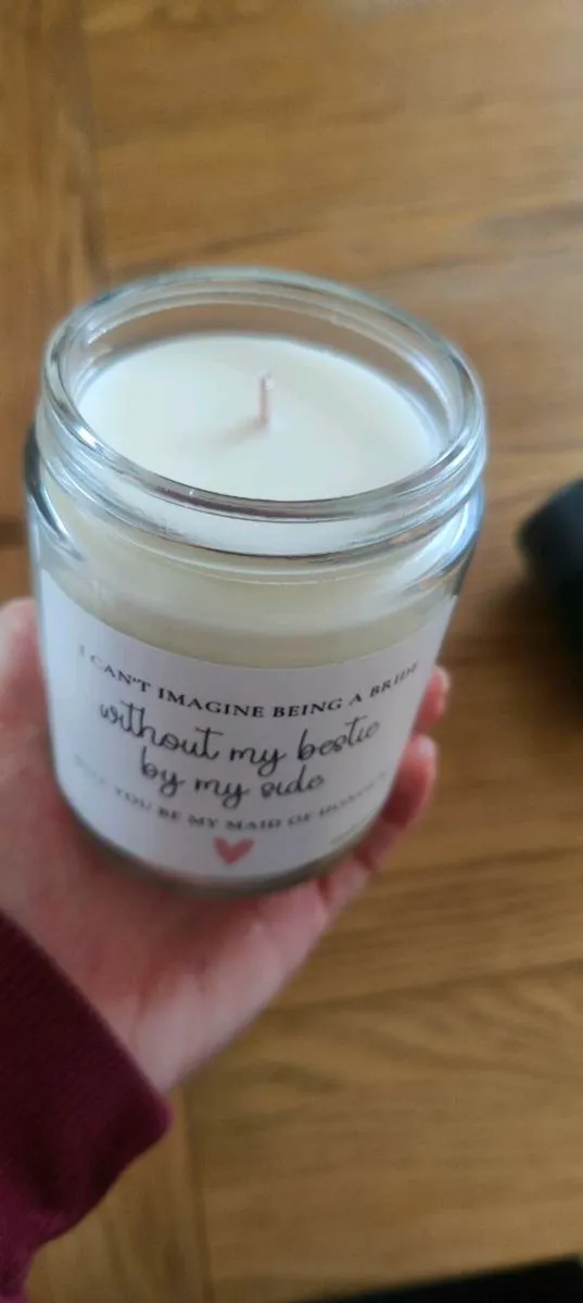 Maid of Honour Candle - Image 2
