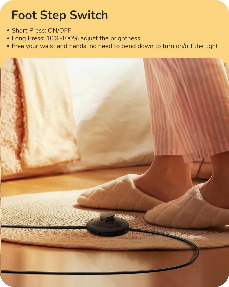 LED Floor Lamp 146cm Minimalist Dimmable Standing - Image 3