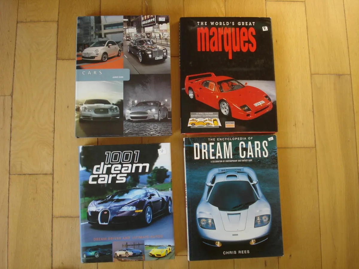 CLASSIC & DREAM CARS BOOKS. 4. - Image 1