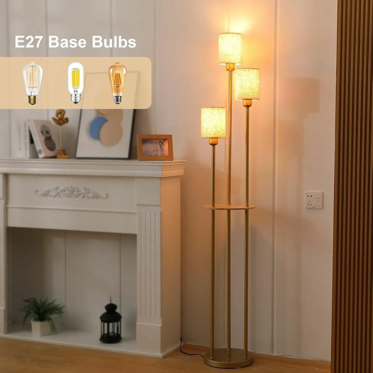 Modern Floor Lamps for Living Room 3-Lights LED - Image 2