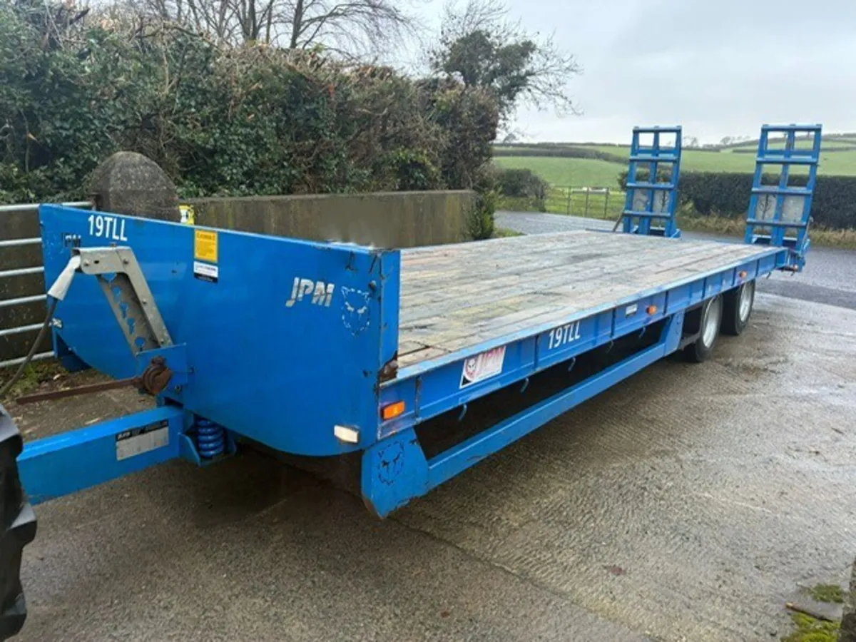 JPM 19T LOW LOADER, 27' 2018 - Image 2