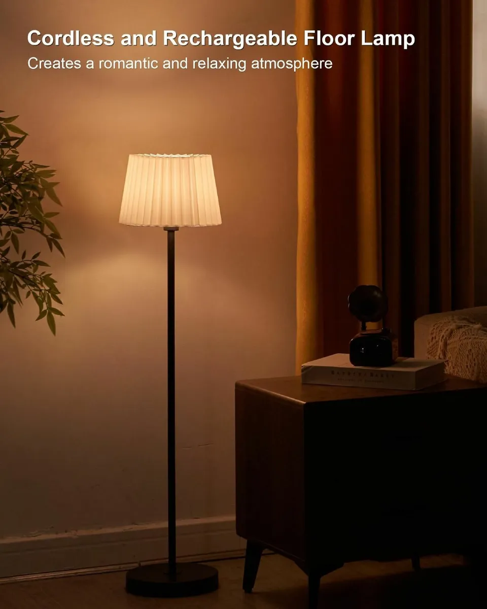 Cordless Rechargeable Floor Lamp for Bedroom 57 - Image 2