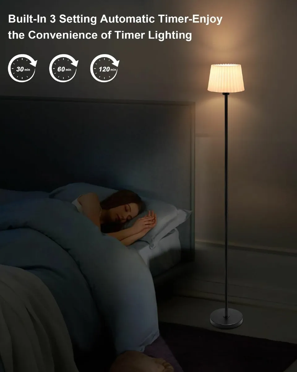 Cordless Rechargeable Floor Lamp for Bedroom 57 - Image 3