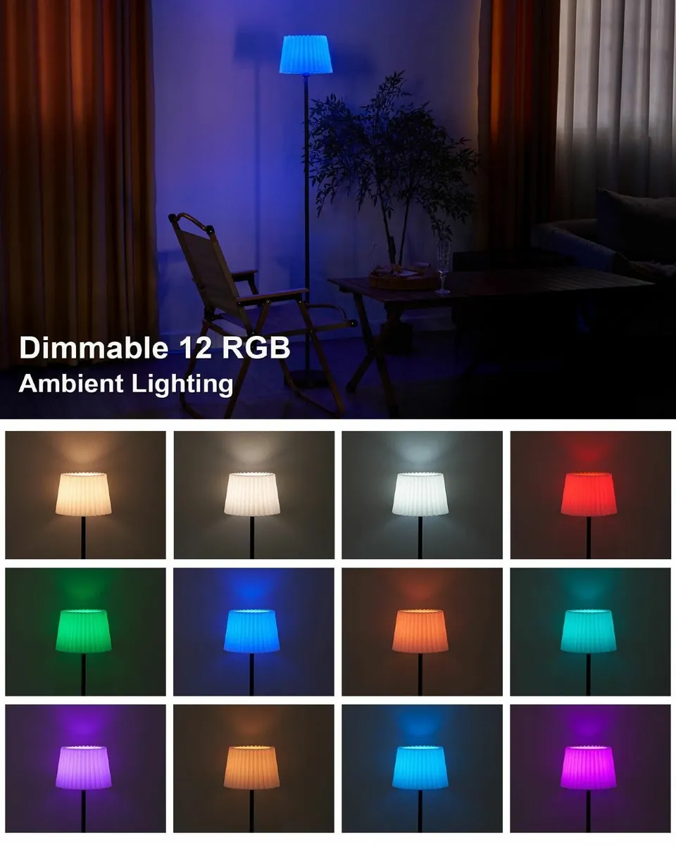 Cordless Rechargeable Floor Lamp for Bedroom 57 - Image 4