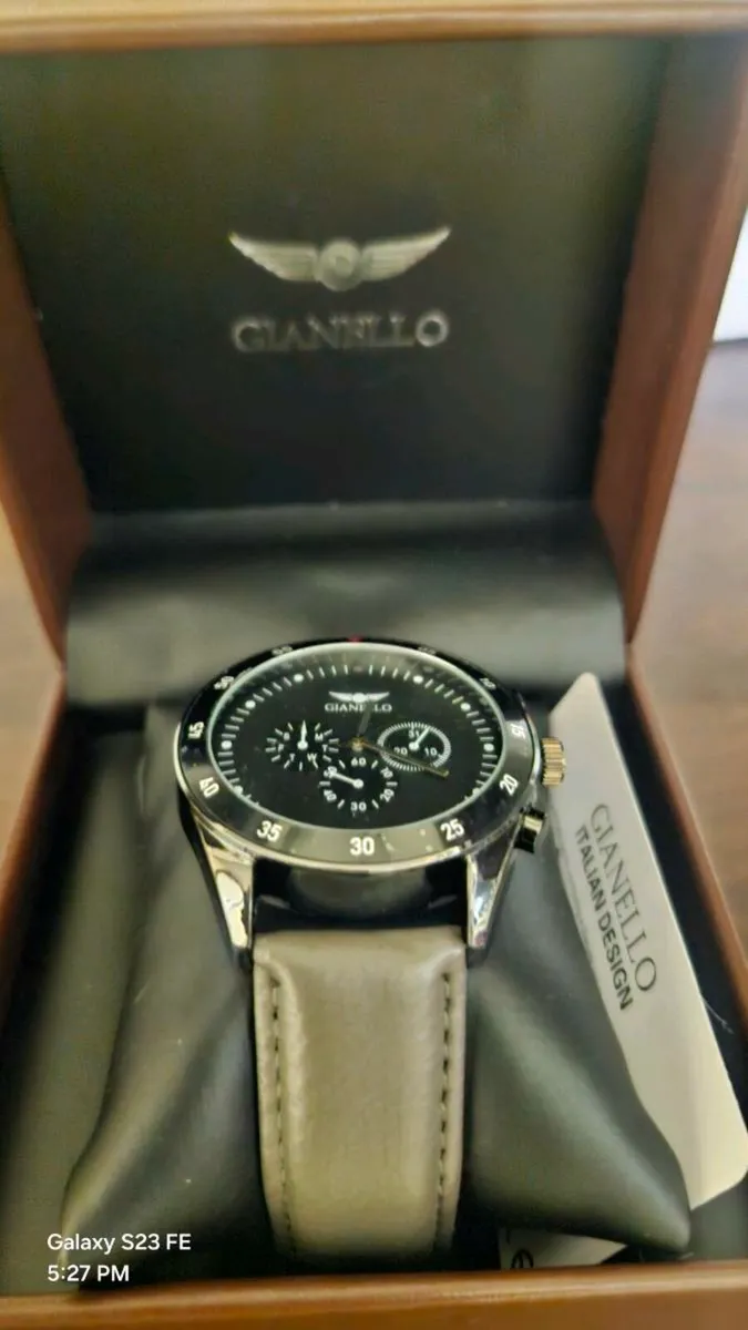 Gianello Urban Racer 41 VL Strap Watch - Image 1