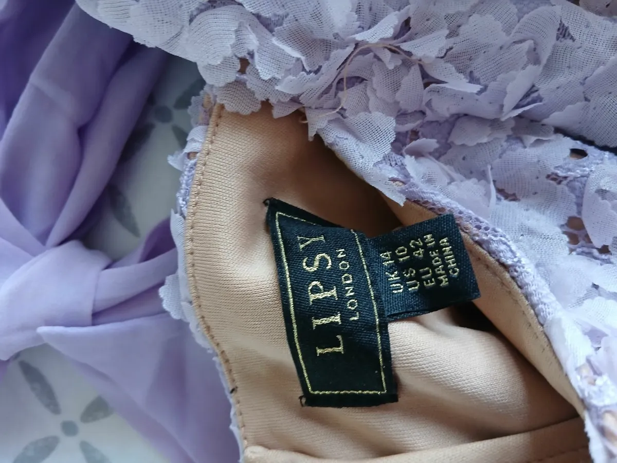 Lilac lipsy Dress - Image 3