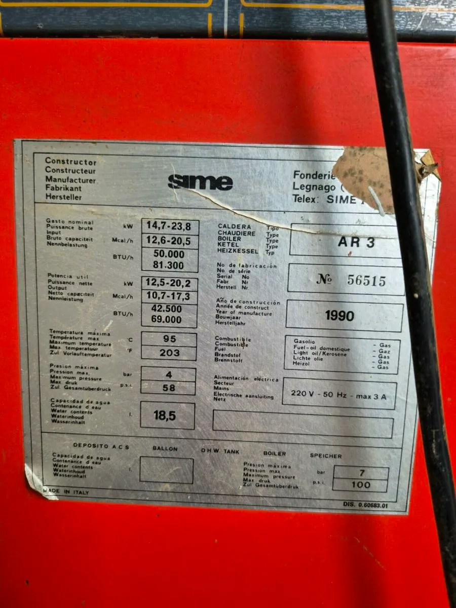 Oil Boiler - Image 3