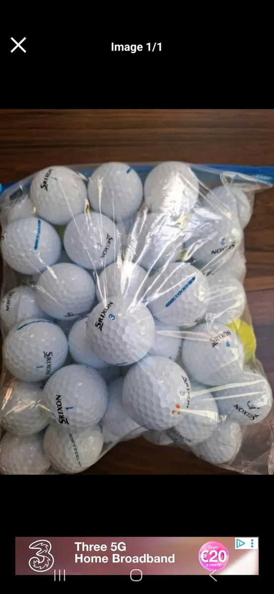 50 SRIXON AD333 GOLF BALLS