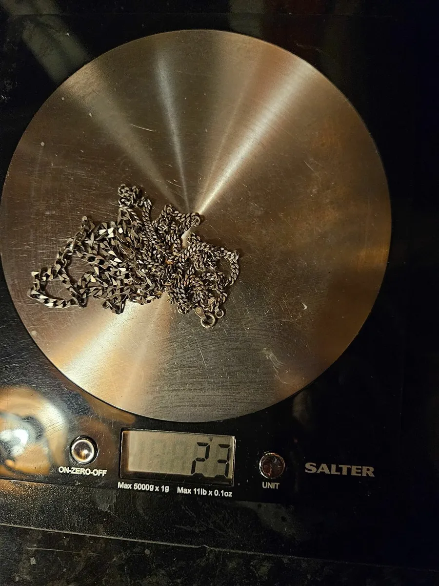 Two sterling silver necklaces - Image 3