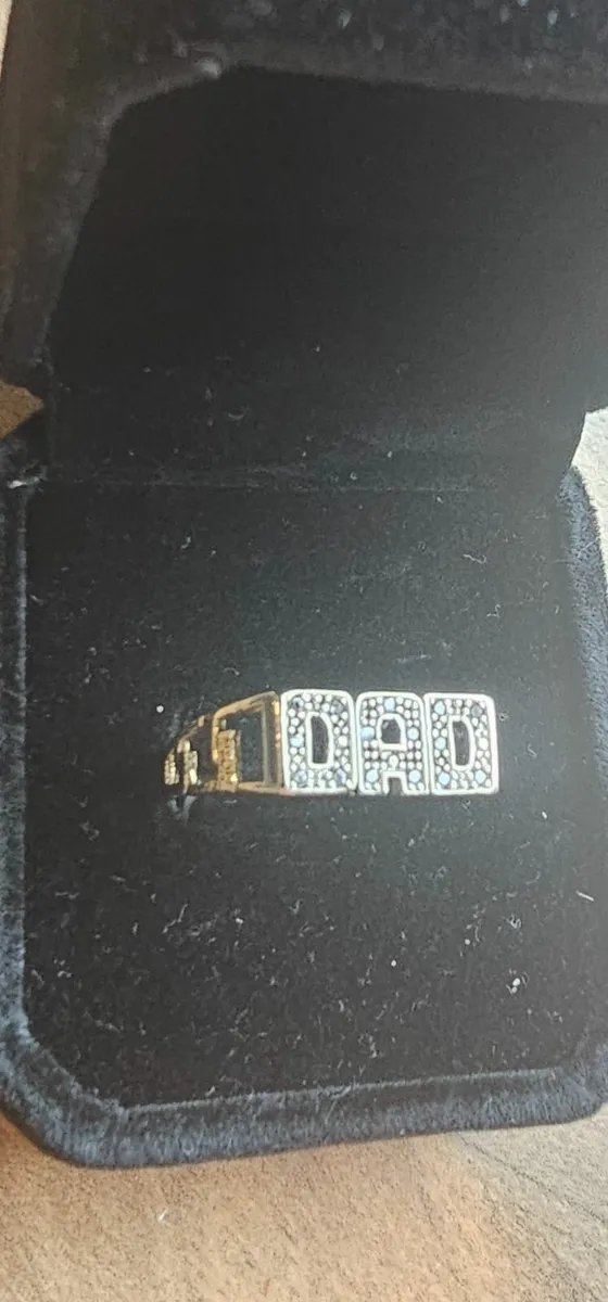 Dad ring 9k gold - Image 1