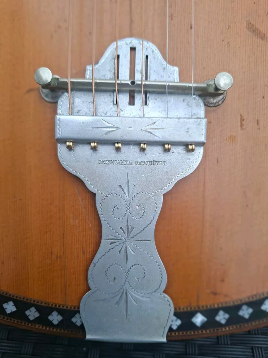 Beautiful Antique (1880-1900) German Parlor Guitar - Image 4