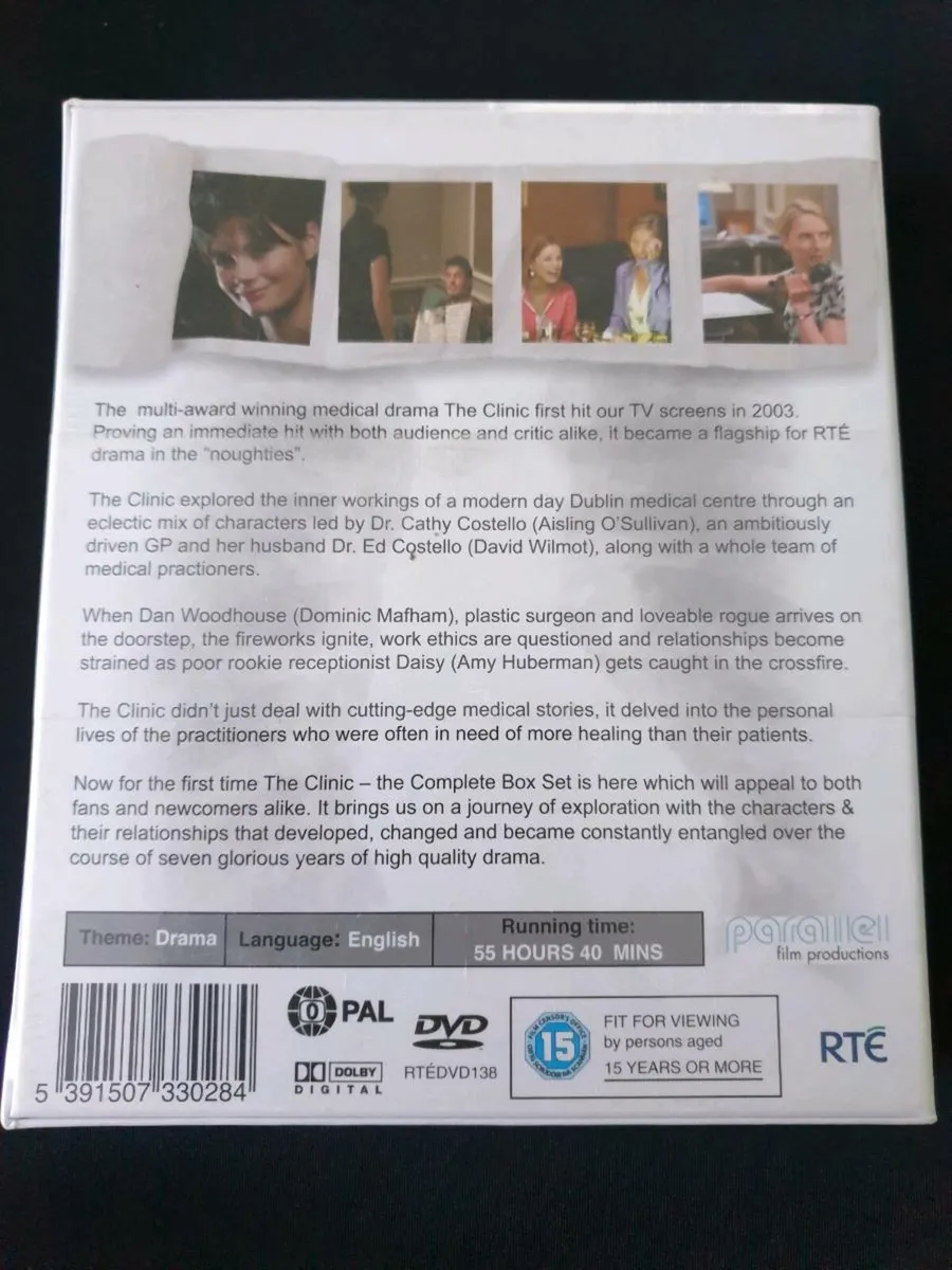 The Clinic RTE DVD Complete Boxset Dominic Mafham - Image 4