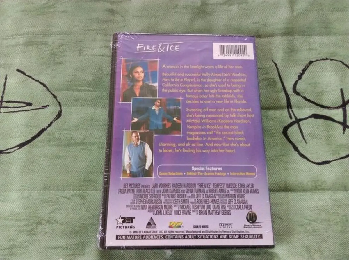 Fire & and Ice 2001 DVD Region 1 USA Lark Voorhies - Image 2