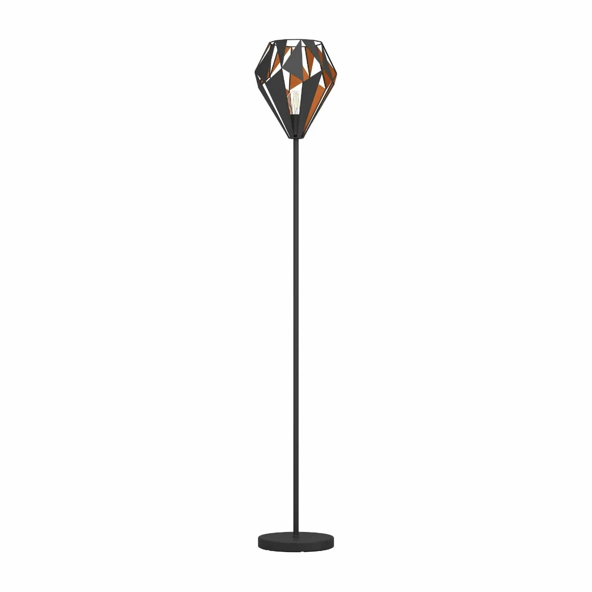 Carlton 1 Floor Lamp Retro/Vintage Design - Image 2