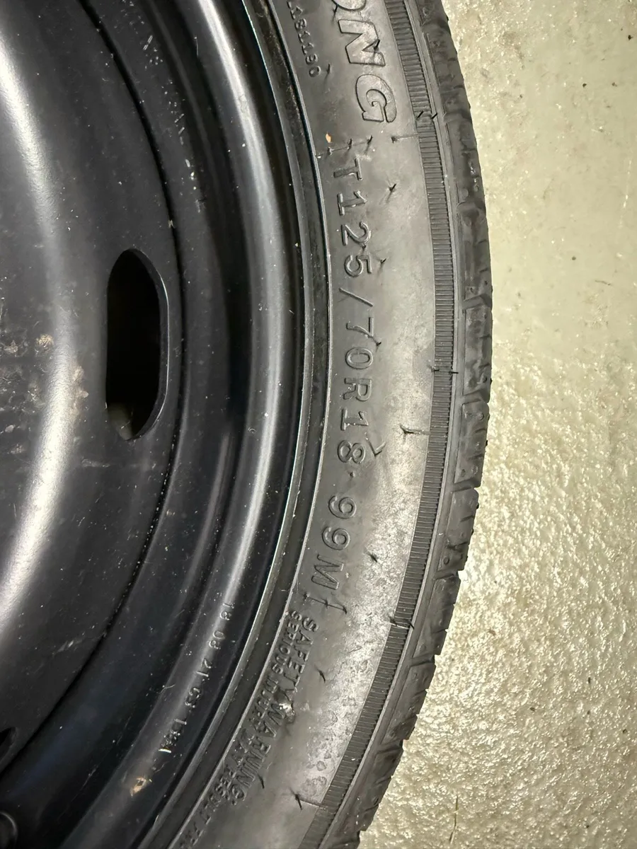 125/70R18 Audi Space Saver Spare Tyre - Image 3