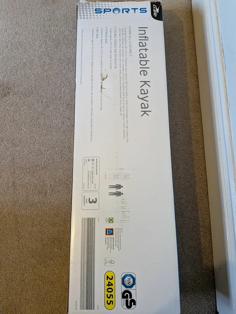 Double inflatable kayak - Image 2