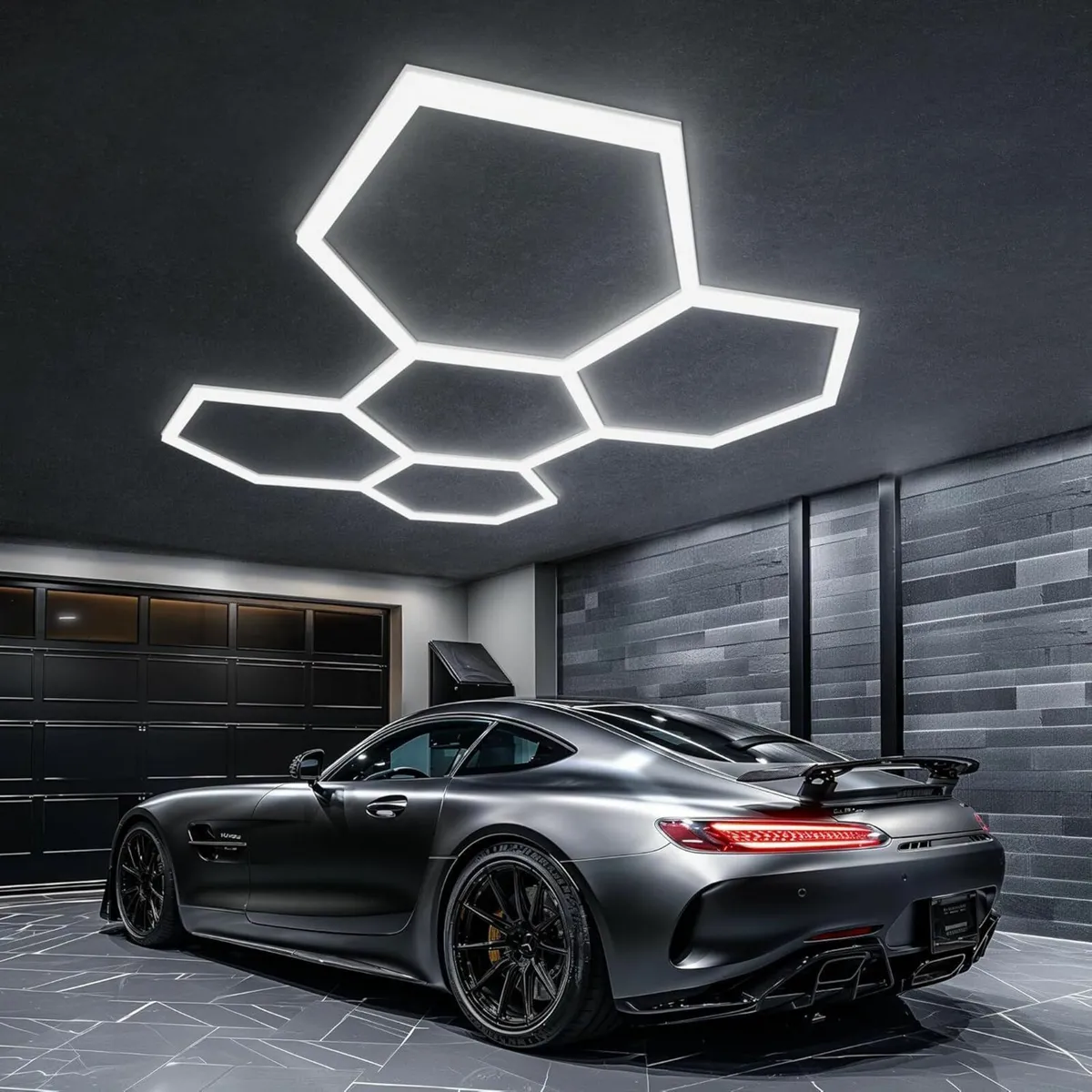 25 Pack Hexagon Led Lights 3-Speed (30%/60%/100%) - Image 1