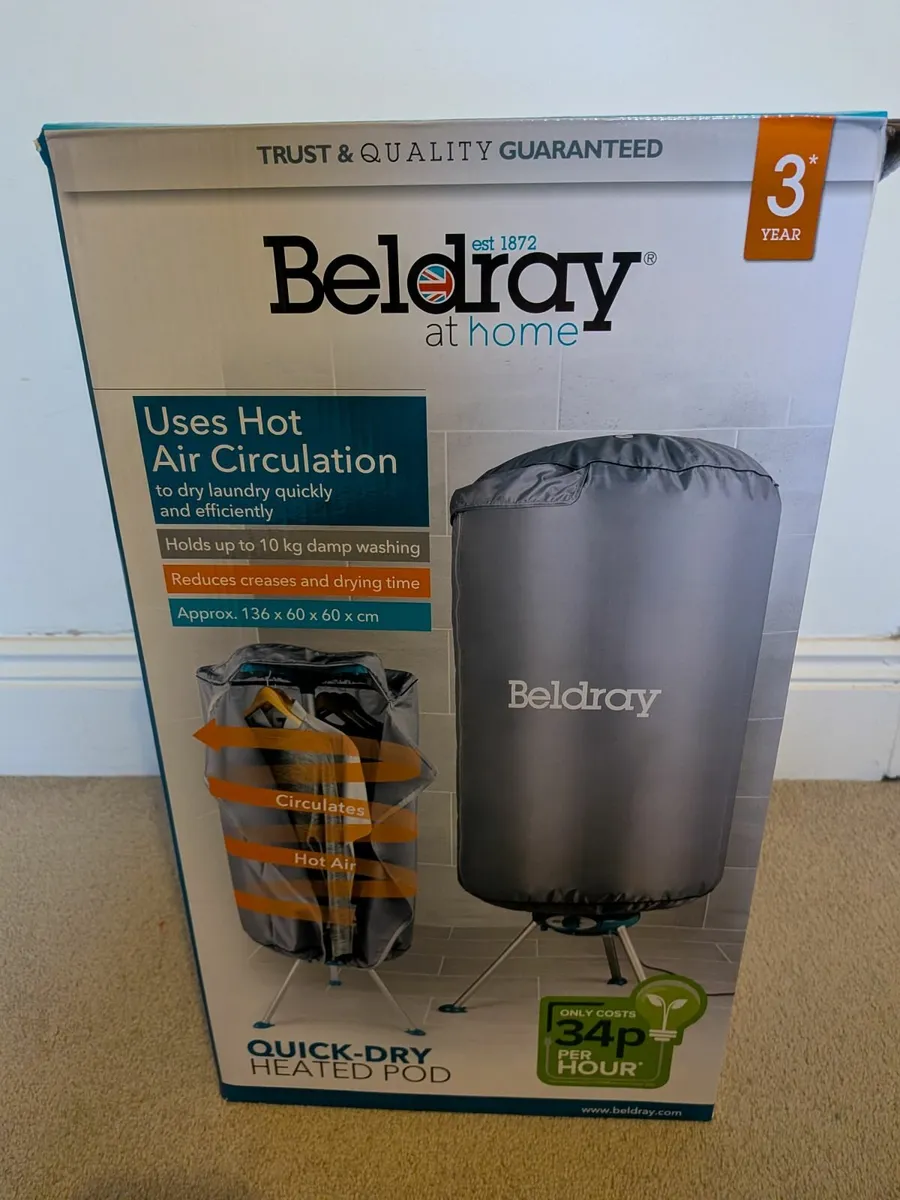 Beldray electric heated airer pod - Image 1