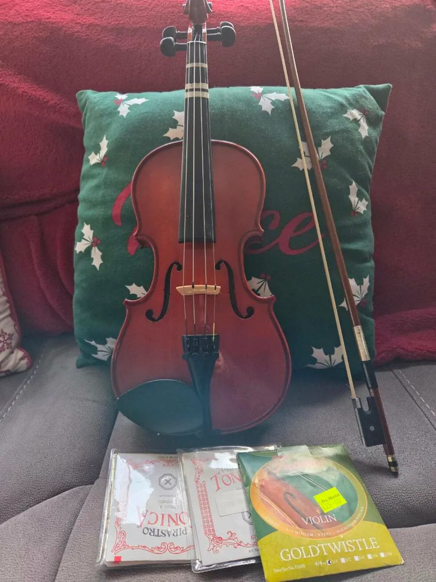 3/4 size Hauer fiddle - Image 1