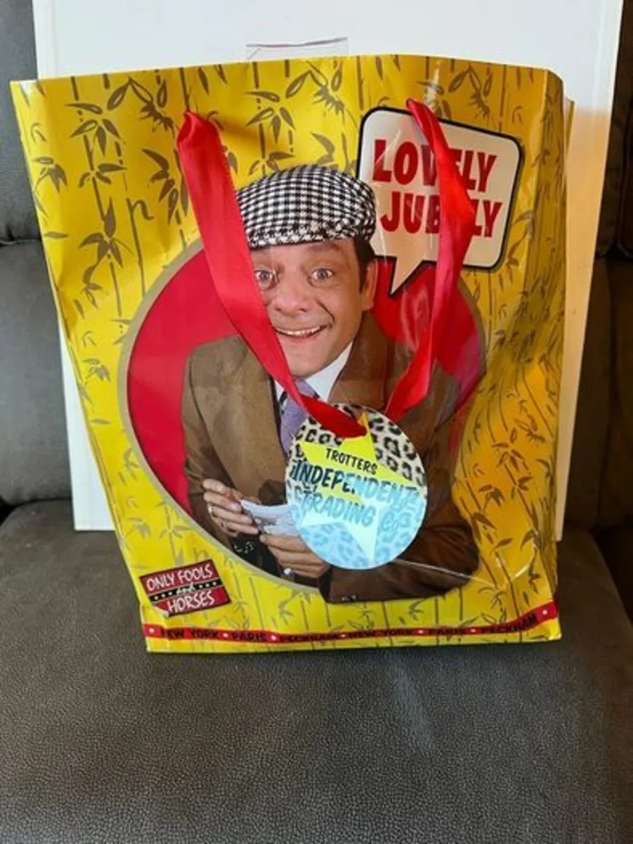 Only Fools and Horses. Del Boy Plush Figure  Mug - Image 1