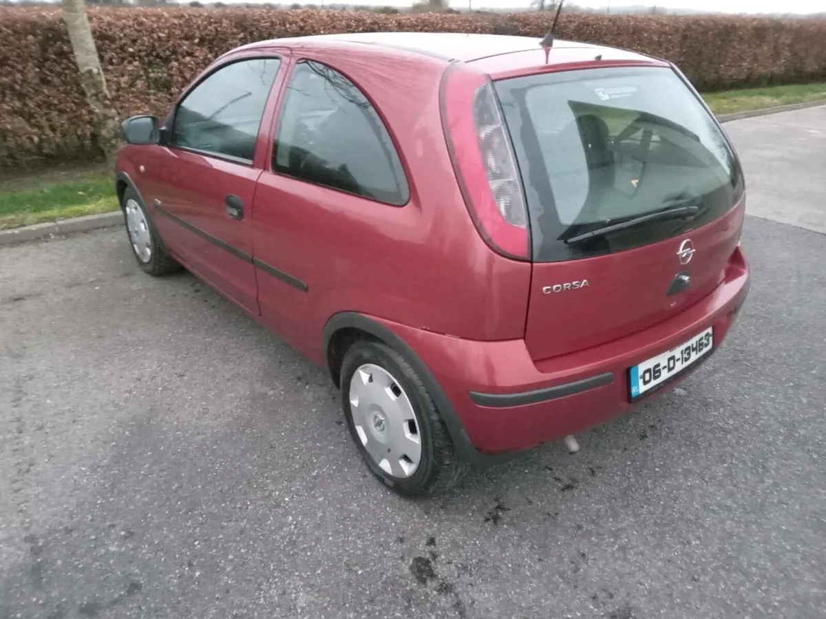 06 Opel Corsa 1.0 ltr Petrol With Test and Tax - Image 4
