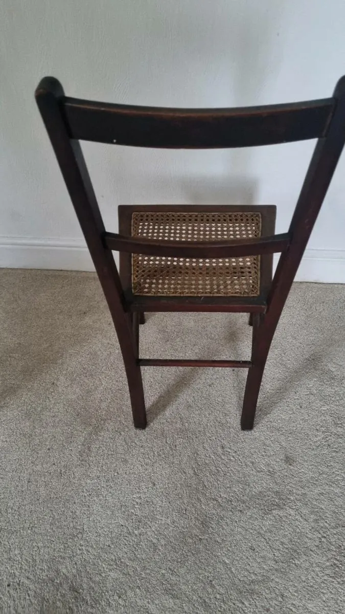 Antique Edwardian Bedroom Chair - Image 2