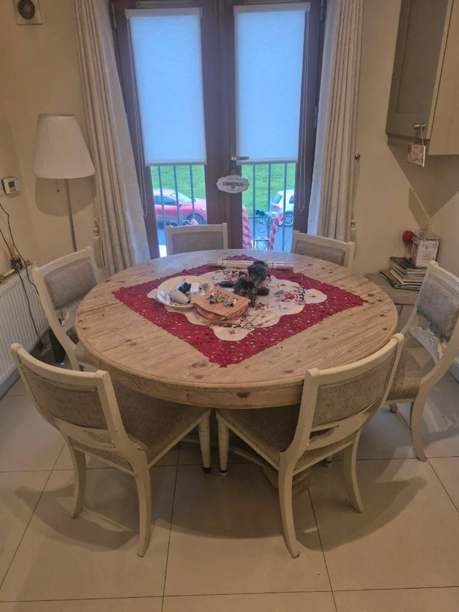 Dining Table and Chairs - Image 1