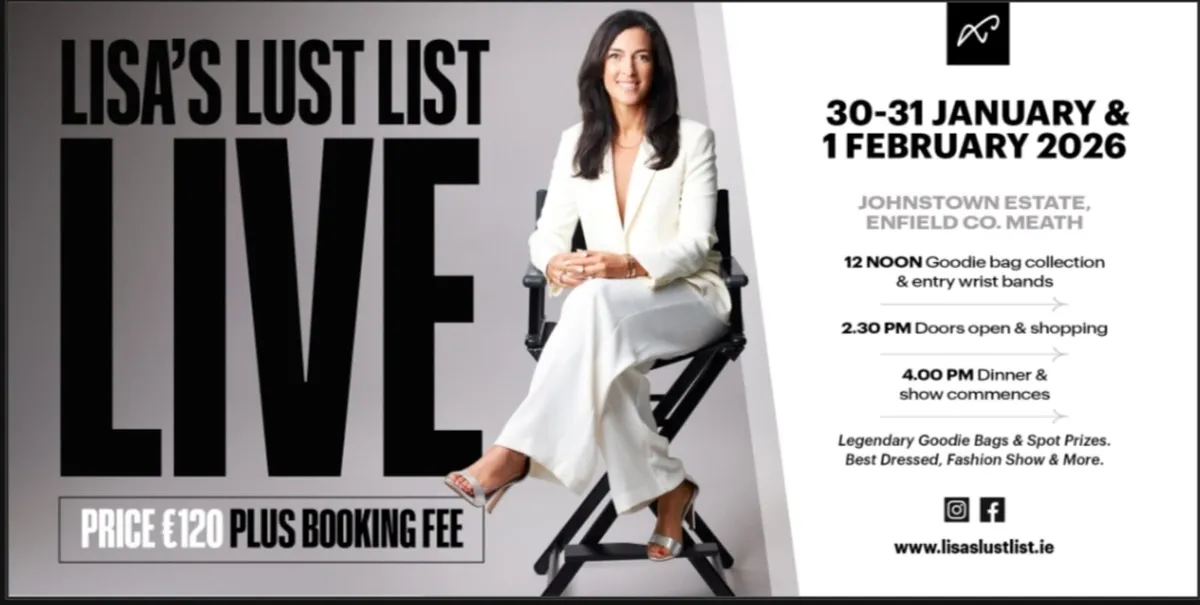 Lisa lust event ticket