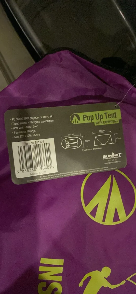 Pop up tent - Image 3