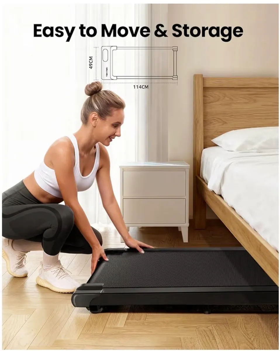 Free Delivery - Compact Walking Pad Treadmill - Image 4