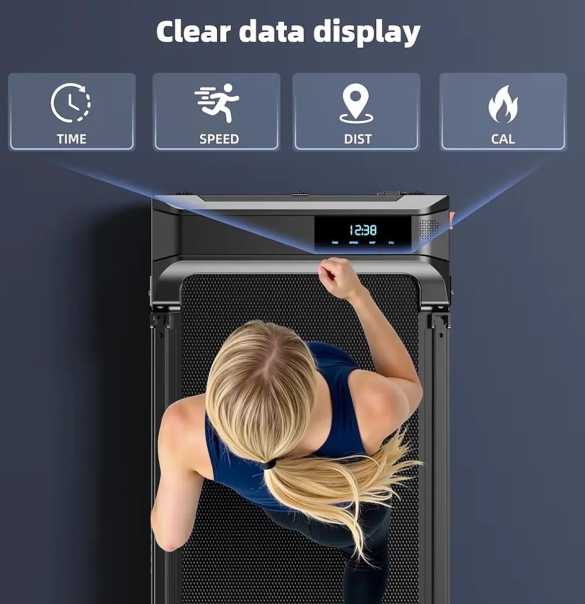 Free Delivery - New Compact Walking Pad Tredmill - Image 2