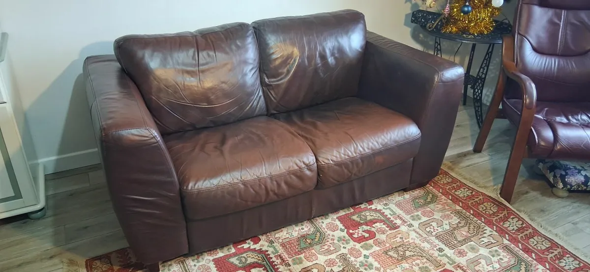 Leather Sofa - Image 3