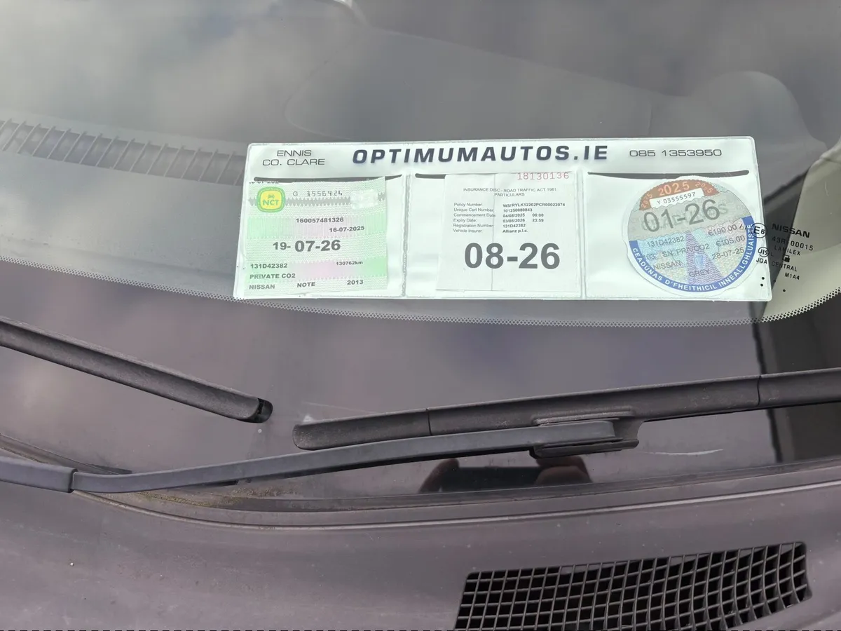 Nissan Note 2013 - Image 2