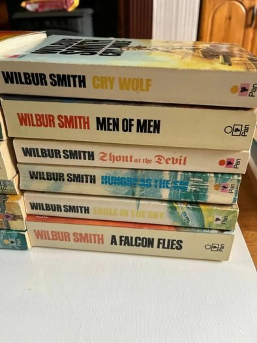 Wilbur Smith Pan Paperbacks. Bundle. 12 in Total - Image 3