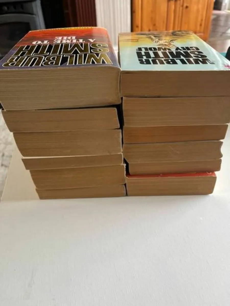 Wilbur Smith Pan Paperbacks. Bundle. 12 in Total - Image 4