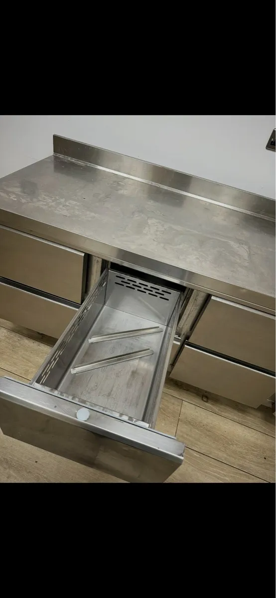 Counter and Prep Fridge - Image 2