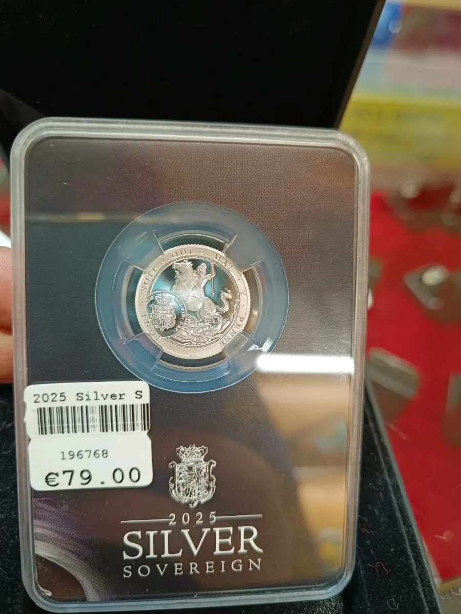 Silver Sovereign 2025 , Dublin Mint - Image 2